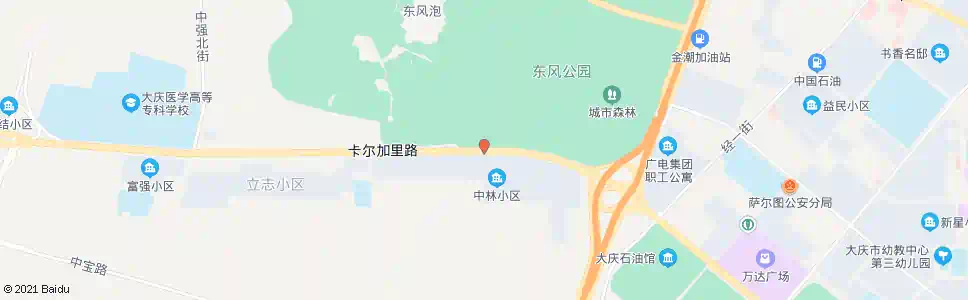 大庆中林街_公交站地图_大庆公交_妙搜公交查询2025