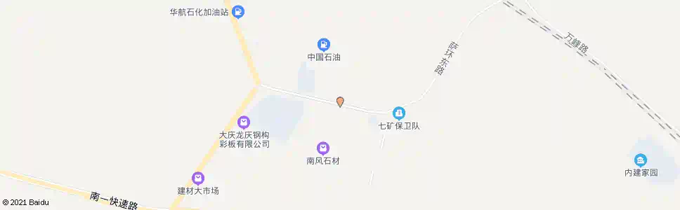 大庆第七油矿_公交站地图_大庆公交_妙搜公交查询2025