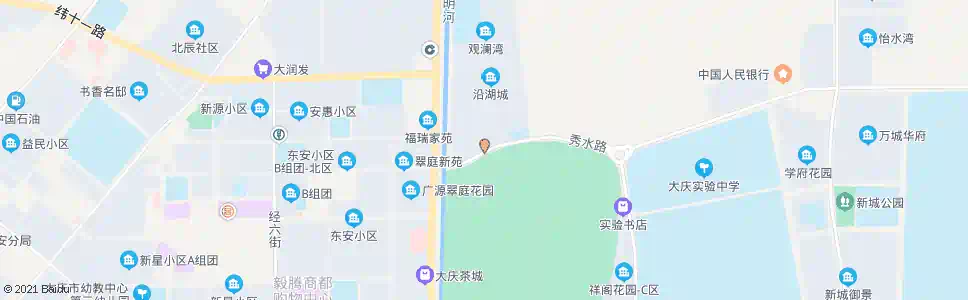 大庆沿湖城_公交站地图_大庆公交_妙搜公交查询2025