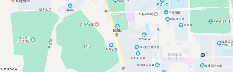 大庆世纪花园_公交站地图_大庆公交_妙搜公交查询2025