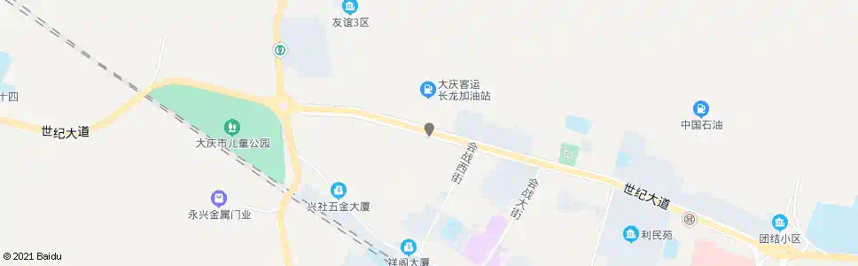 大庆中七路_公交站地图_大庆公交_妙搜公交查询2025