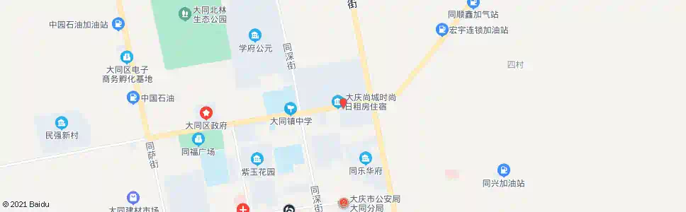 大庆尚城小区_公交站地图_大庆公交_妙搜公交查询2025