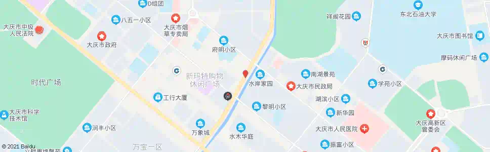 大庆新村七区48号楼_公交站地图_大庆公交_妙搜公交查询2025