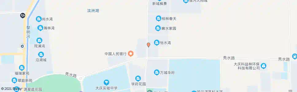 大庆怡水湾_公交站地图_大庆公交_妙搜公交查询2025