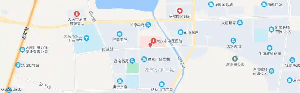 大庆大庆中医院_公交站地图_大庆公交_妙搜公交查询2025