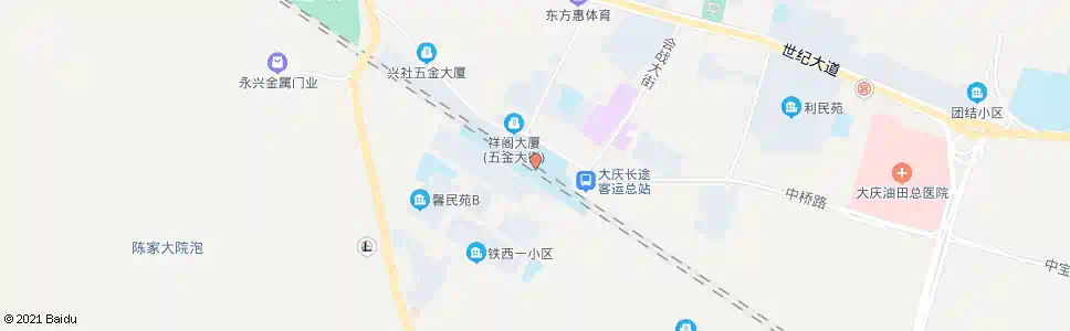 大庆高炮团_公交站地图_大庆公交_妙搜公交查询2025
