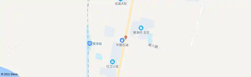 大庆银浪村(银浪大街)_公交站地图_大庆公交_妙搜公交查询2025