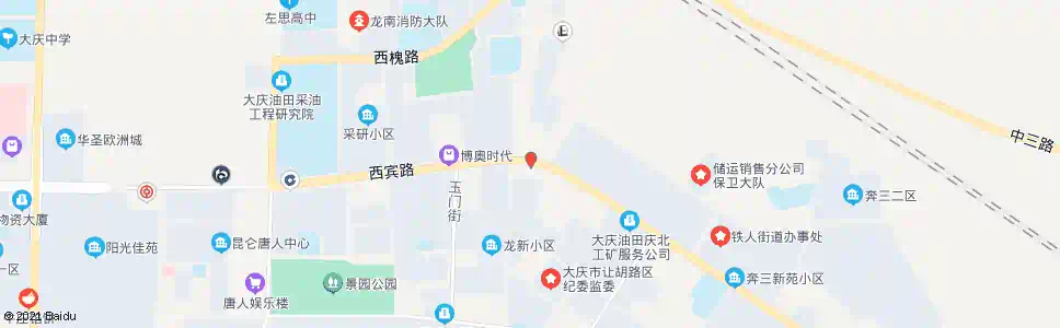 大庆彤名美容_公交站地图_大庆公交_妙搜公交查询2025