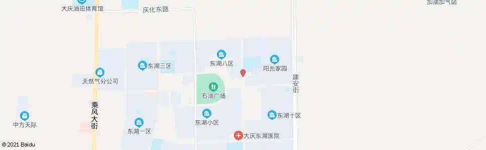 大庆东湖一小_公交站地图_大庆公交_妙搜公交查询2025