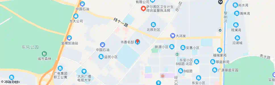 大庆书香名邸_公交站地图_大庆公交_妙搜公交查询2025