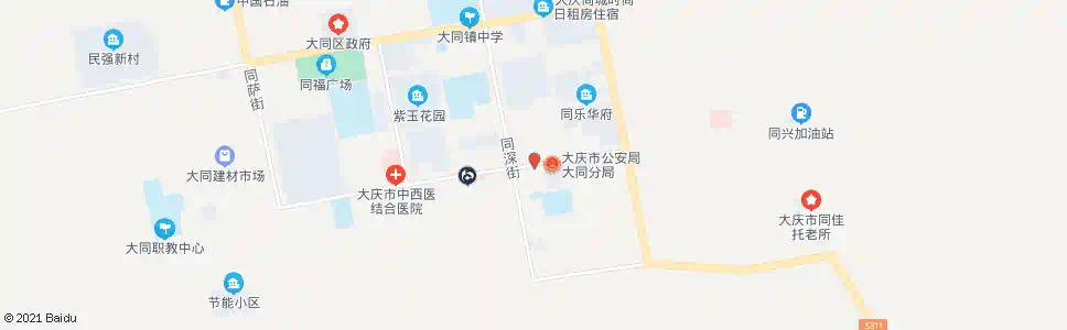 大庆昆仑购物分店_公交站地图_大庆公交_妙搜公交查询2025