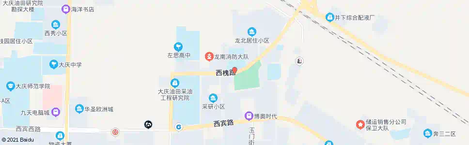 大庆二十五中学_公交站地图_大庆公交_妙搜公交查询2025