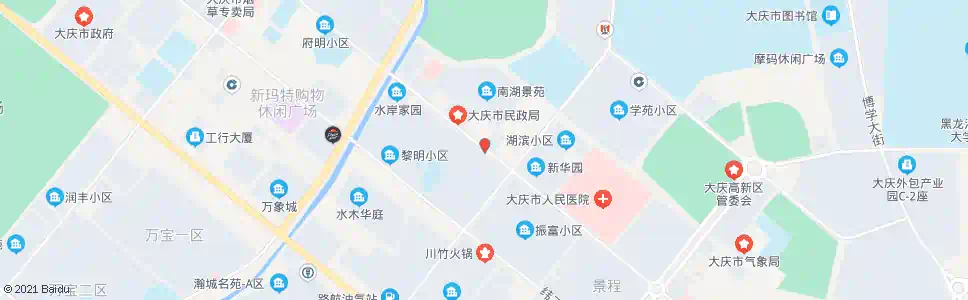 大庆萨区检察院_公交站地图_大庆公交_妙搜公交查询2025