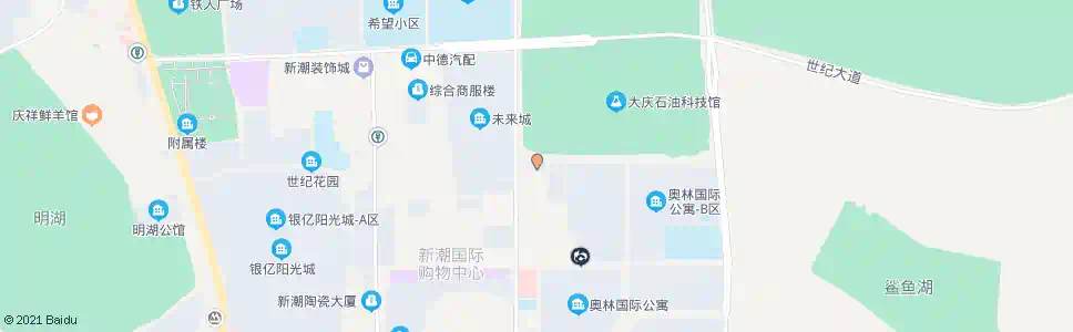 大庆世奥购物中心_公交站地图_大庆公交_妙搜公交查询2025