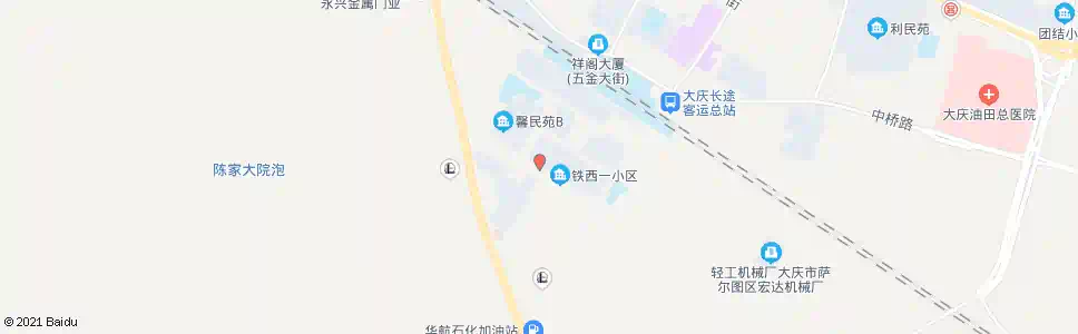 大庆馨民苑A区_公交站地图_大庆公交_妙搜公交查询2025