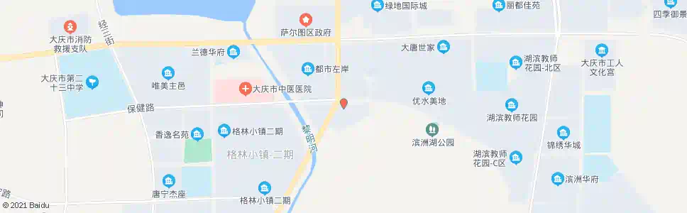 大庆格林小镇_公交站地图_大庆公交_妙搜公交查询2025