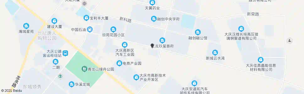 大庆东风十二车队_公交站地图_大庆公交_妙搜公交查询2025