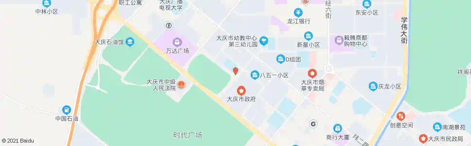大庆社区卫生局_公交站地图_大庆公交_妙搜公交查询2025