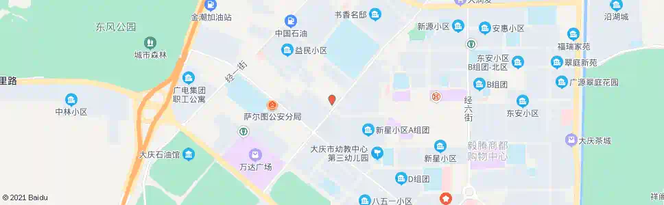 大庆利民医院_公交站地图_大庆公交_妙搜公交查询2025