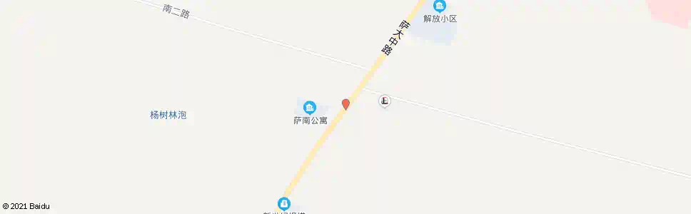 大庆解放六街_公交站地图_大庆公交_妙搜公交查询2025