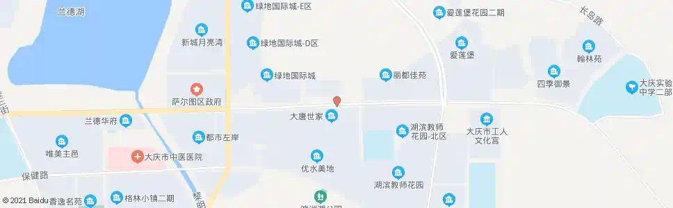 大庆大唐世家_公交站地图_大庆公交_妙搜公交查询2025