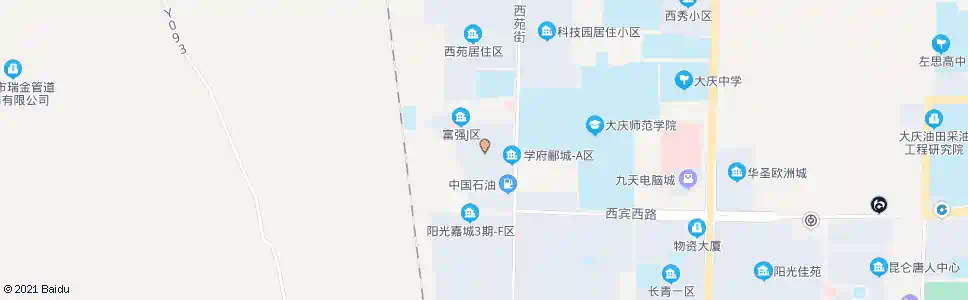 大庆学府郦城_公交站地图_大庆公交_妙搜公交查询2025