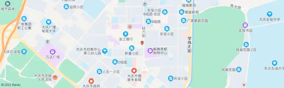 大庆义耕E栋_公交站地图_大庆公交_妙搜公交查询2025