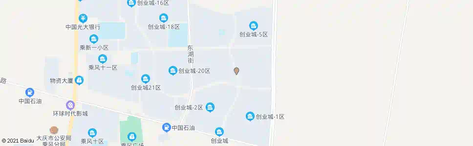 大庆创业城三区_公交站地图_大庆公交_妙搜公交查询2025