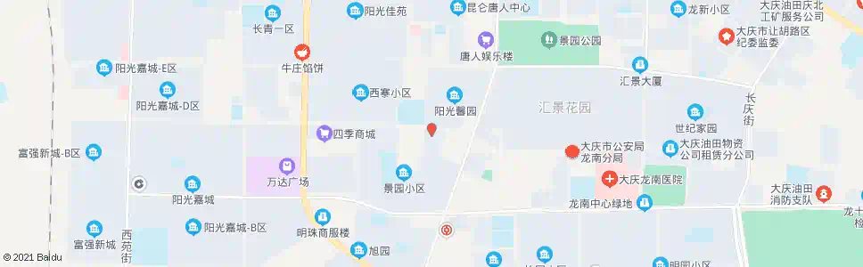大庆景园1号高层_公交站地图_大庆公交_妙搜公交查询2025