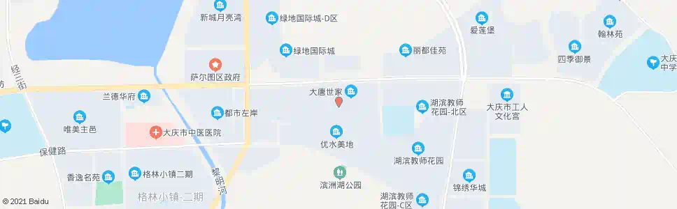 大庆湖滨E2号楼_公交站地图_大庆公交_妙搜公交查询2025