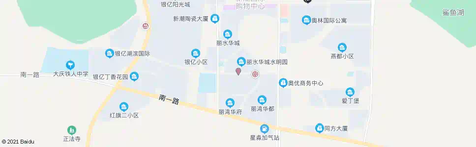 大庆丽水水晶园_公交站地图_大庆公交_妙搜公交查询2025