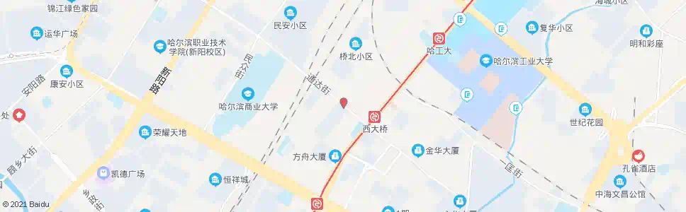 哈尔滨通达街_公交站地图_哈尔滨公交_妙搜公交查询2025