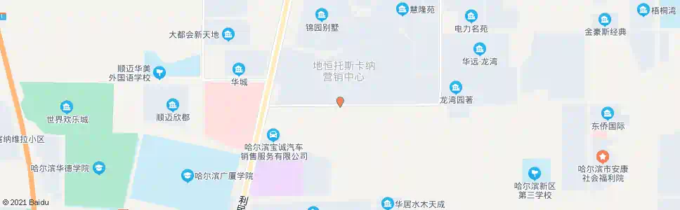 哈尔滨托斯卡纳小区_公交站地图_哈尔滨公交_妙搜公交查询2025