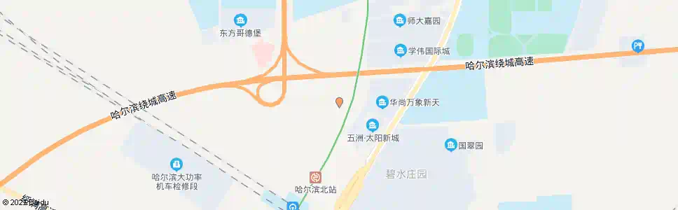哈尔滨小耿家_公交站地图_哈尔滨公交_妙搜公交查询2025