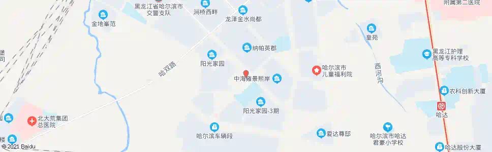 哈尔滨王岗镇政府_公交站地图_哈尔滨公交_妙搜公交查询2025