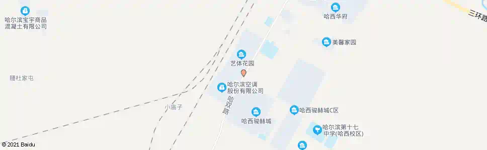 哈尔滨艺体街公交首末站_公交站地图_哈尔滨公交_妙搜公交查询2025