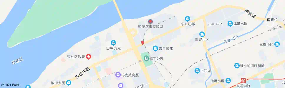 哈尔滨公路大桥_公交站地图_哈尔滨公交_妙搜公交查询2025