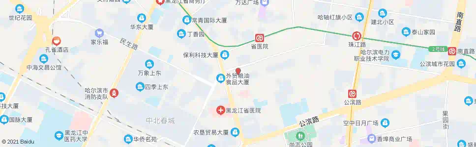哈尔滨六顺街(祖国医药研究所)_公交站地图_哈尔滨公交_妙搜公交查询2025
