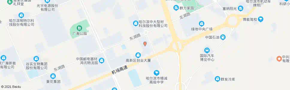 哈尔滨完达山奶业公司_公交站地图_哈尔滨公交_妙搜公交查询2025