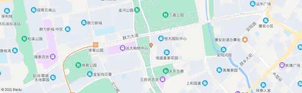 哈尔滨景江东路(群力第四大道路口)_公交站地图_哈尔滨公交_妙搜公交查询2025