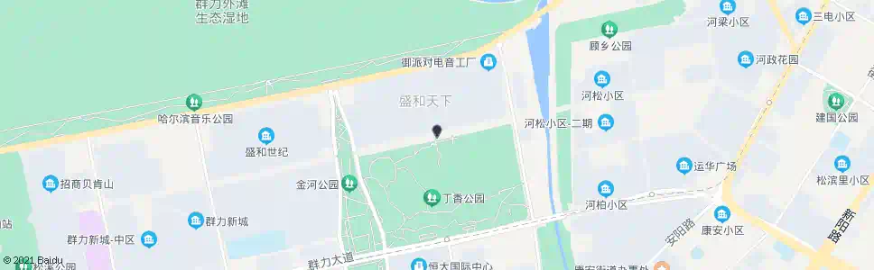 哈尔滨盛和天下小区_公交站地图_哈尔滨公交_妙搜公交查询2025