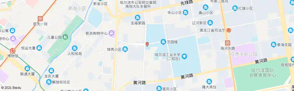 哈尔滨哈体院_公交站地图_哈尔滨公交_妙搜公交查询2025