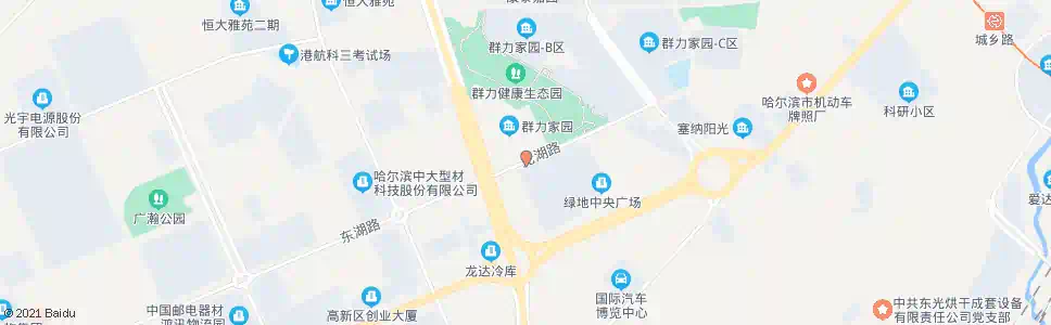 哈尔滨龙湖路_公交站地图_哈尔滨公交_妙搜公交查询2025