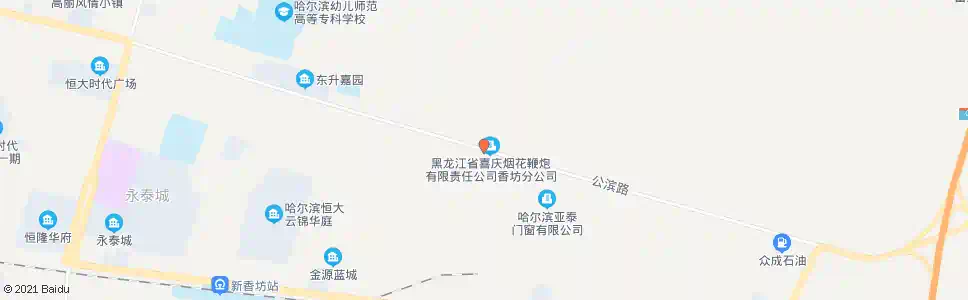 哈尔滨前张家_公交站地图_哈尔滨公交_妙搜公交查询2025