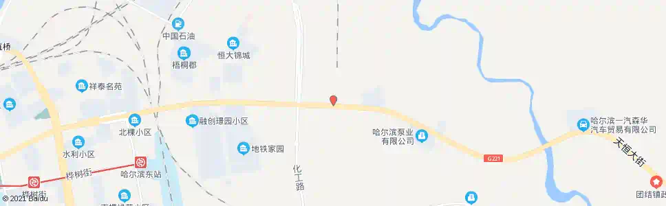 哈尔滨钢材市场_公交站地图_哈尔滨公交_妙搜公交查询2025