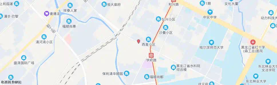 哈尔滨康宁小区_公交站地图_哈尔滨公交_妙搜公交查询2025