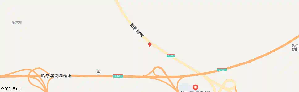 哈尔滨高速桥洞子_公交站地图_哈尔滨公交_妙搜公交查询2025