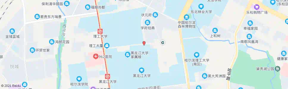 哈尔滨学府三道街_公交站地图_哈尔滨公交_妙搜公交查询2025