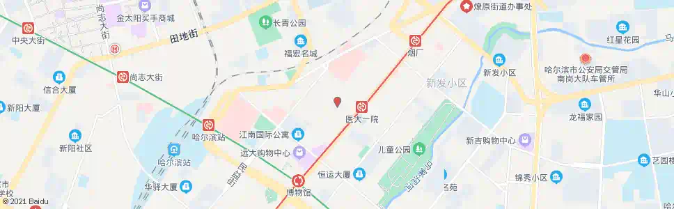 哈尔滨龙江街_公交站地图_哈尔滨公交_妙搜公交查询2025