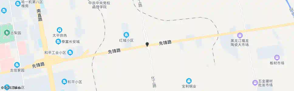 哈尔滨油漆厂_公交站地图_哈尔滨公交_妙搜公交查询2025